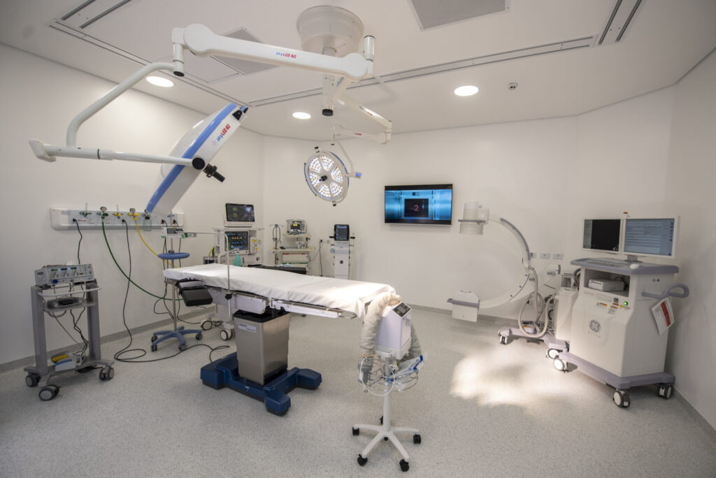A nova sala de cirurgia mais que dobra os atendimentos no Erastinho. Foto: Marcelo Andrade/ Divulgação