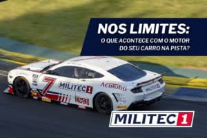 Carro da NASCAR Brasil patrocinado pela Militec Brasil
