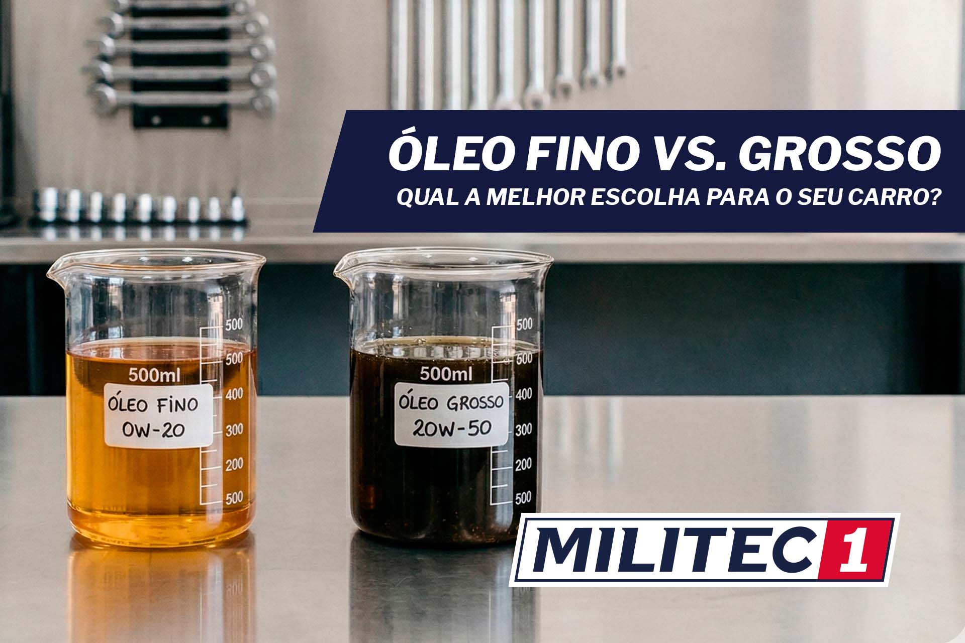 Óleo fino ou grosso? Qual o melhor para o seu carro?