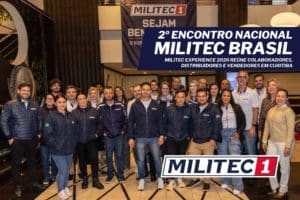 Participantes do 2º Encontro Nacional Militec Brasil reunidos durante programação do Militec Experience.